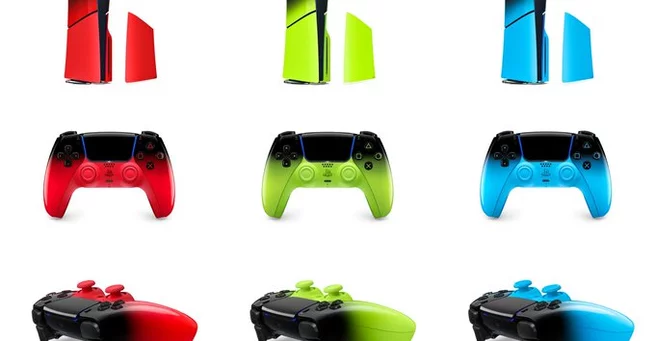 Hyperpop PS5 Covers Bring Neon RGB Fun