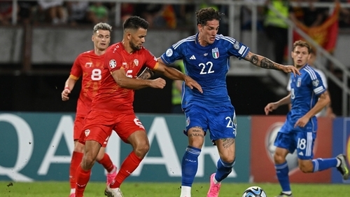 Italy Held By North Macedonia On Spalletti's Debut