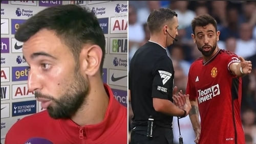 Man United Captain Bruno Fernandes Will Face No 'FA Punishment' After Demanding Apology From Jon Moss