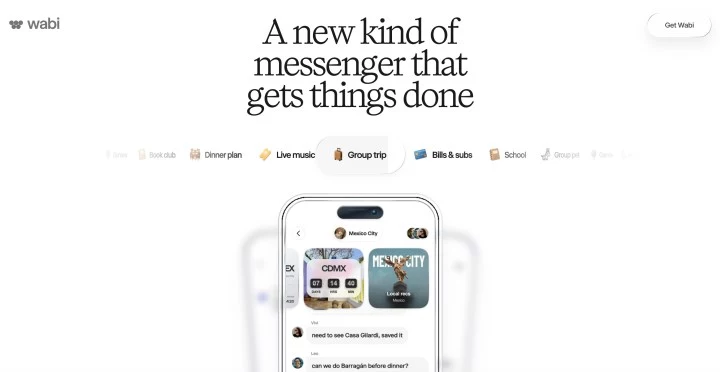 Wabi AI App Maker Pivots to Messaging Experience
