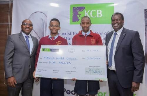 KCB Bank Partners With Mang’u High School To Boost Aviation Studies