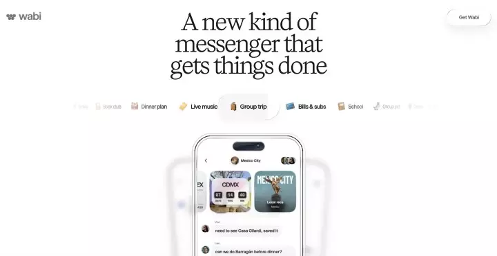 Wabi AI App Maker Pivots to Messaging Experience