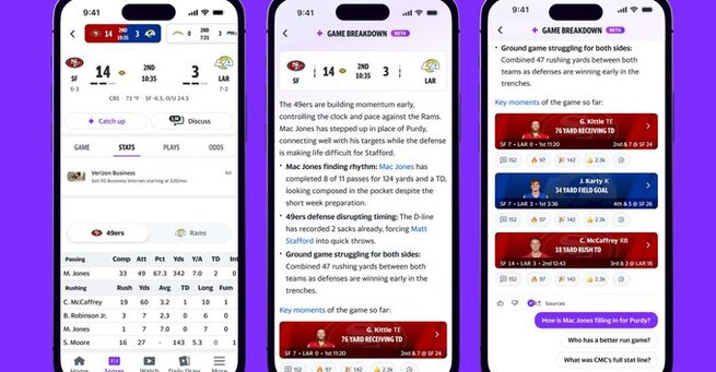 Yahoo AI Game Breakdowns Transform NFL Recaps