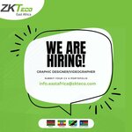 ZKTeco East Africa Hiring Graphic Designer/Videographer