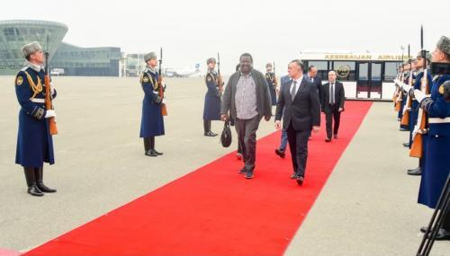 Prime CS Mudavadi Arrives In Azerbaijan For NAM Summit - PHOTOS