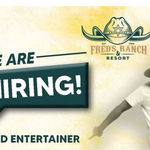 Fred’s Ranch Hiring Lead Entertainer