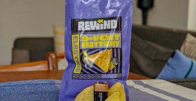 Battery-Flavored Tortilla Chips Are Real — And Surprisingly Edible