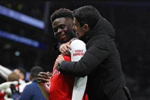 Arteta Hails Arsenal 'Courage' As Leaders Sink Spurs Before Fan Attack