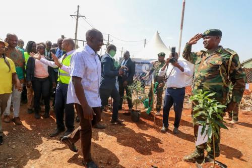 Ruto Vows To Take Back Nairobi River To Its Heydays