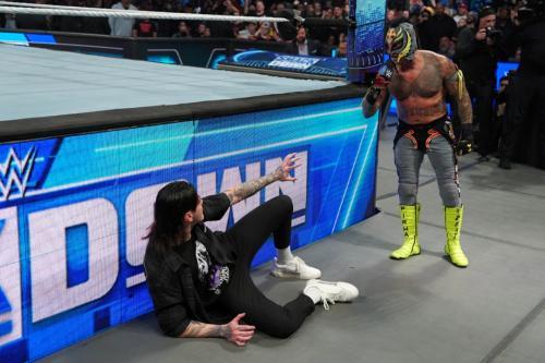 Rey Mysterio And Dominik Mysterio Collide At WrestleMania!