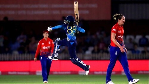 Sri Lanka Women Shock England For T20 Series Win