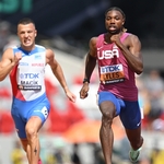 Lyles Cruises Into 200m Semis In Quest For Sprint Double
