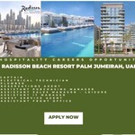 Hospitality Careers Opportunity at Radisson Beach Resort Palm Jumeirah, UAE 2023