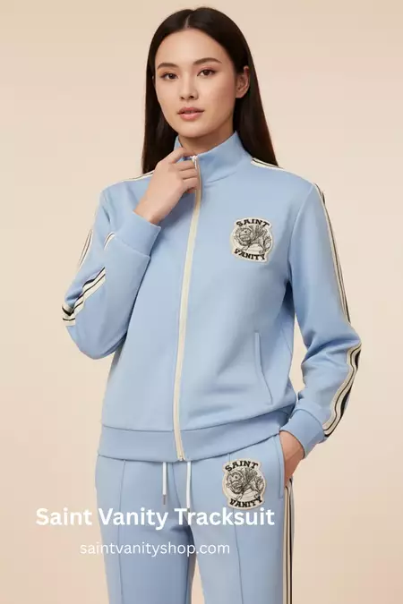 Saint Vanity tracksuit looks with simple styling ideas