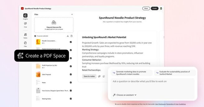 Adobe’s AI Acrobat File Hub Goes Beyond PDFs