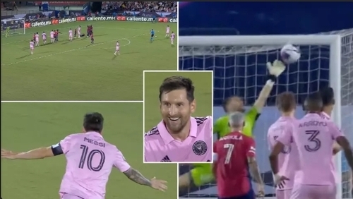 Lionel Messi Scores Outrageous Top Bins Free-Kick To Equalise In The 85th Minute