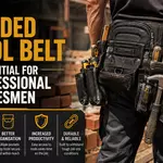 Padded Tool Belt: Essential for Professional Tradesmen