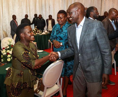 Ruto Hosts Dinner For Nyamira, Kisii Leaders At Kisii State Lodge