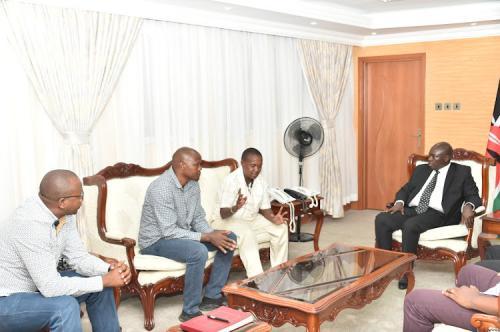 Gachagua Meets CBD Business Community Representatives Amidst Chinese Invasion Protest