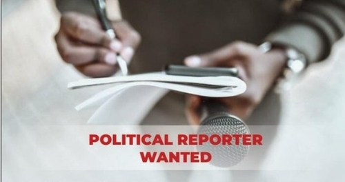 Mediamax Hiring Political Reporter