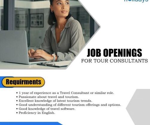 Braverly Holidays Hiring Tour Consultants