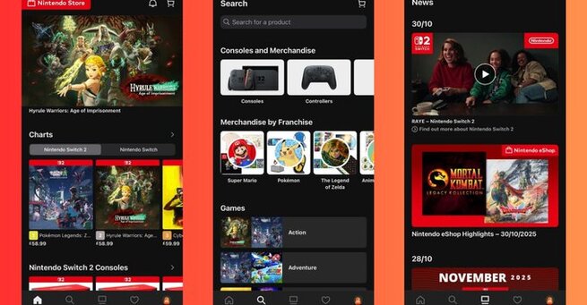Nintendo Store App for iOS & Android