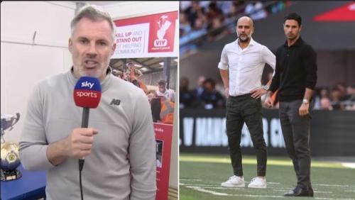 Jamie Carragher Makes Bold Arsenal Vs Man City Prediction 