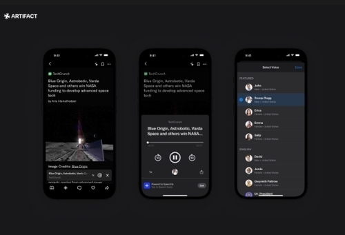 News App Artifact Adds AI Text-To-Speech Voices, Including Snoop Dogg And Gwyneth Paltrow