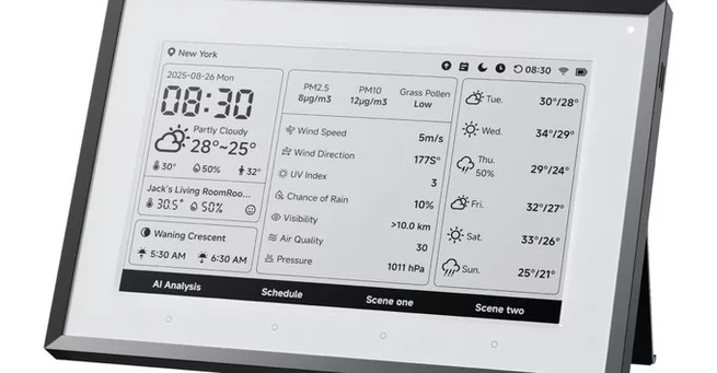 SwitchBot Weather Station: E Ink Display Wows Fans