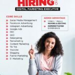 Upmarket Magazines Hiring Digital Marketing