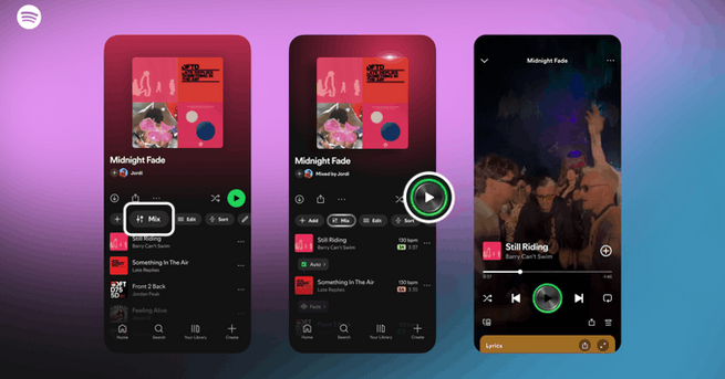 Spotify’s new track mixing tool adds DJ features