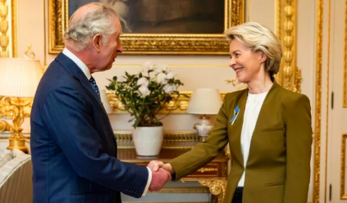 King Meets EU Chief As NI Brexit Deal Done