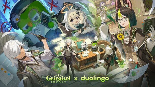 Genshin Impact Duolingo Crossover Surprises Fans