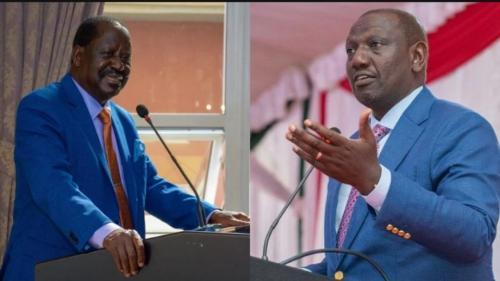 ‘What Was Chebukati Doing In Your House?’ Ruto To Raila On IEBC Boss Home Visit Claims