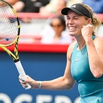 Returning Wozniacki On Track At Montreal With Family In Tow