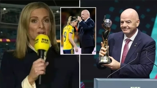 Gabby Logan Hits Out At Gianni Infantino's Controversial Comments About Women's Football