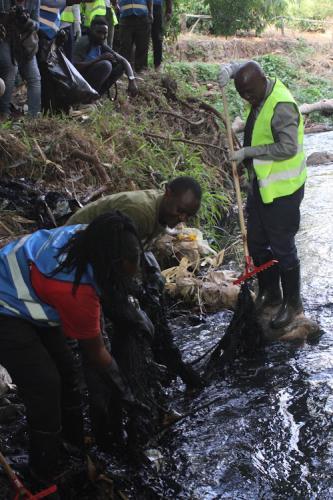 Another Clean-up Of Nairobi River Of Filth