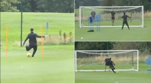 Footage Of Mason Greenwood Training Surfaces With Man United Future Undecided