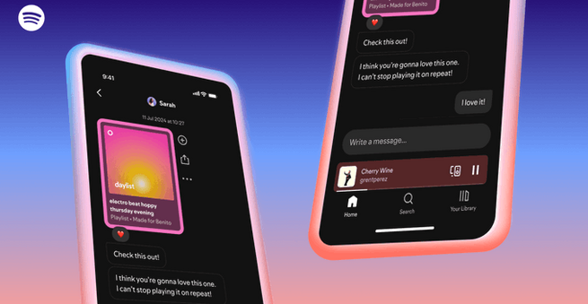 Spotify Adds Direct Messaging For Sharing Music And Podcasts
