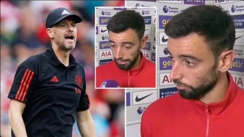 Man United Captain Bruno Fernandes Branded ‘Pathetic’ After ‘Embarrassing Moment’ With Youngster