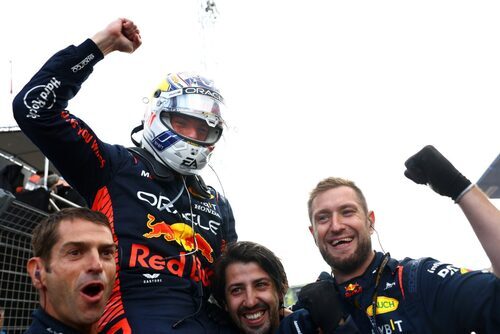 Max Verstappen Survives Losing Lead To Equal All-Time Consecutive Wins Record