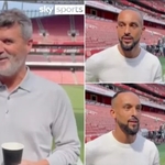 Roy Keane Produces Hilarious Reaction After Theo Walcott Claimed Arsenal Are A Bigger Club Than Man United