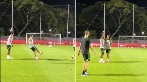 Liverpool Fans Want Dominik Szoboszlai On Free-Kicks Ahead Of Trent-Alexander Arnold after training stunner