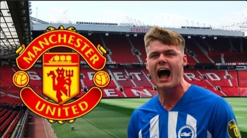 Man Utd Plotting Move For Brighton Striker Evan Ferguson As Two-Window Transfer Plan Revealed