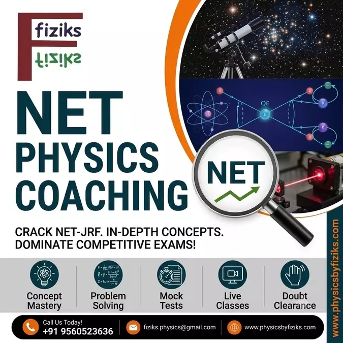 NET Physics Coaching: Build a Strong Foundation for CSIR NET Success