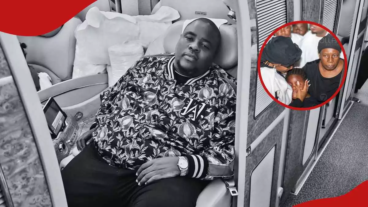 Wicknell Chivayo's daughter inconsolable as dad's casket arrives home ahead of burial