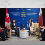 Minister of State for International Cooperation Meets Canadian Foreign Minister