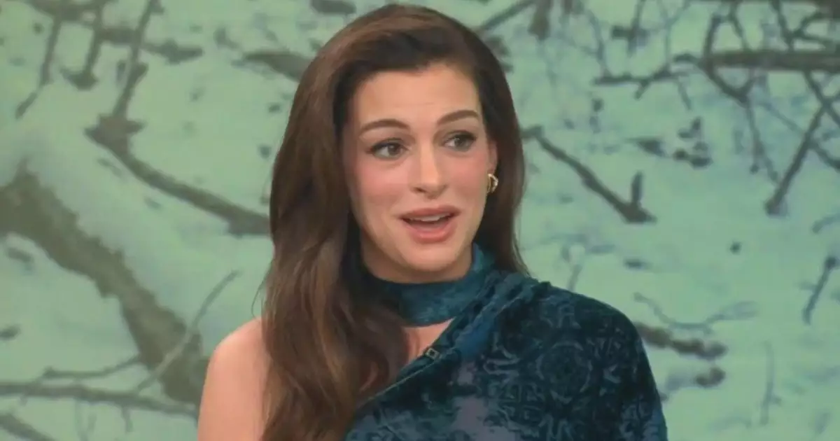 Anne Hathaway says she's learned to "chill out" in her career