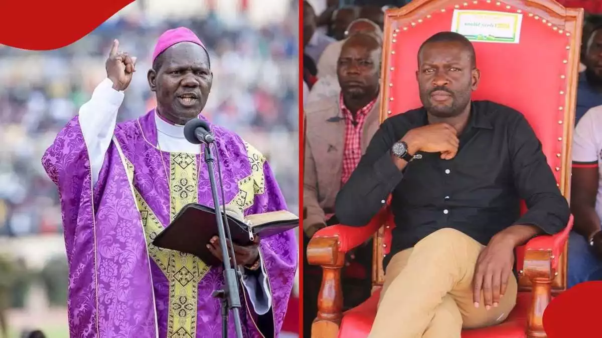 Bishop shreds Edwin Sifuna over Linda Mwananchi Movement formation: "We can't embrace divisions"