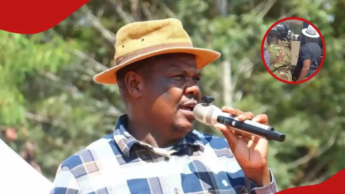 Video: MP Jack Wamboka confronts police officers allegedly arresting Edwin Sifuna's supporters